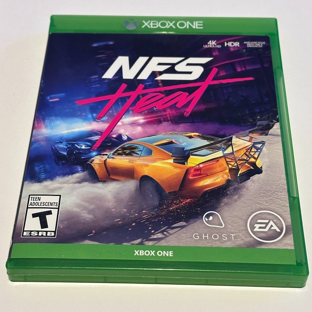 NFS Heat XBox One Complete in Box With Manuals